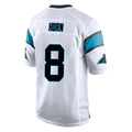 C.Panthers #8 Jaycee Horn Player White Game Jdoa Stitched Jerseys