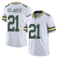 GB.Packers #21 Benjamin St-Juste Player White Vapor Untouchable Limited Home Game Jdoa Stitched Jerseys