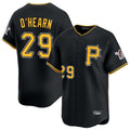 P.Pirates #29 Ryan O'Hearn Player Black Alternate Limited Game Jdoa Stitched Jerseys