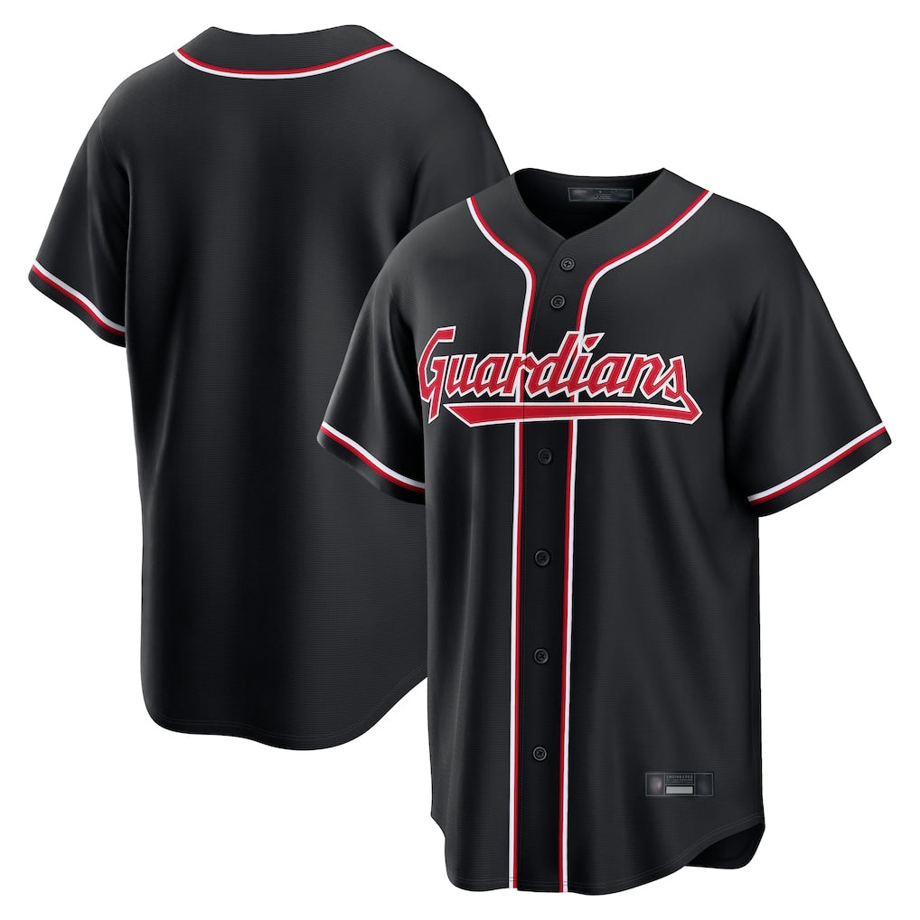 C.Guardians ## Guardians Blank Player Black Fashion Out Home Game Jdoa Stitched Jerseys