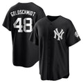 NY.Yankees #48 Paul Goldschmidt Player Black Game Jdoa Stitched Jerseys