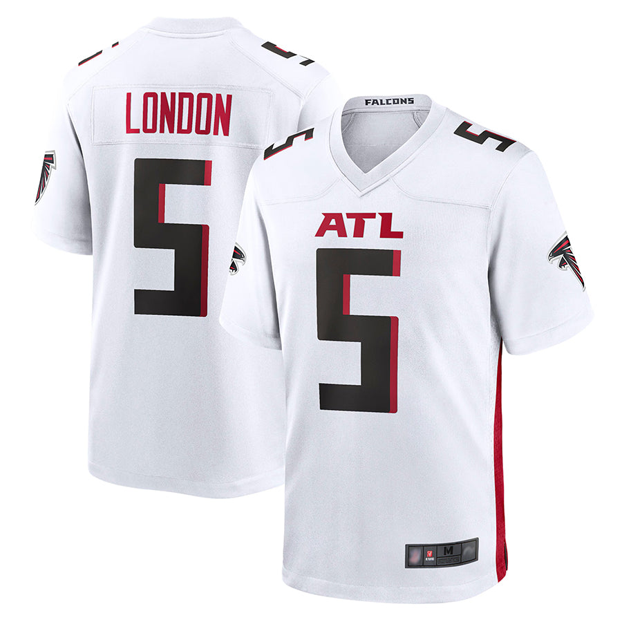 A.Falcons #5 Drake London Player White Game Jdoa Stitched Jerseys