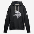 MN.Vikings 2026 Black Logo Pullover Hoodies Limited Game Edoa Stitched Jerseys