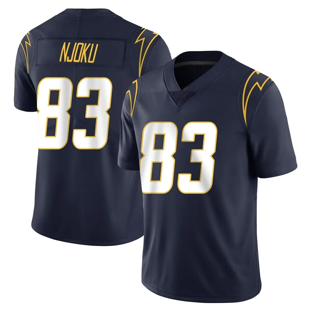 LA.Chargers #83 David Njoku Player Navy Limited Vapor Untouchable Home Game Stitched Jerseys