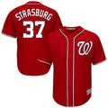W.Nationals #37 Stephen Strasburg Player Red Cool Alternate Player Jdoa Stitched Jerseys