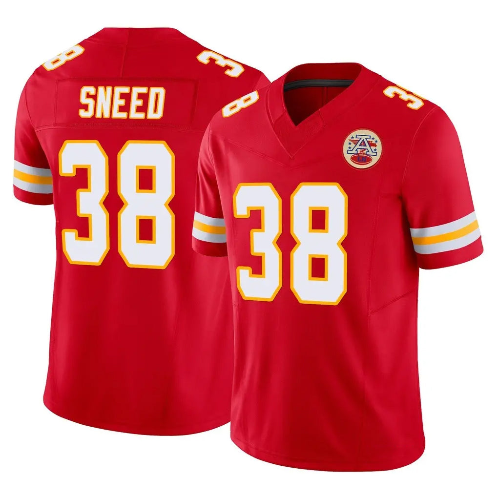KC.Chiefs #38 L'Jarius Sneed Player Red Limited Vapor F.U.S.E. Home Game Stitched Jerseys
