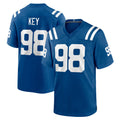 IN.Colts #98 Arden Key Player Royal Home Game Hdoa Stitched Jerseys