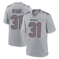 NE.Patriots #31 Kevin Byard Player Gray Fashion Limited Home Game Jdoa Stitched Jerseys