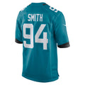 Jdoa J.Jaguars #94 Maason Smith Teal Team Game Jersey