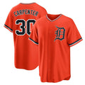 D.Tigers #30 Kerry Carpenter Player Orange Home Game Jdoa Stitched Jerseys