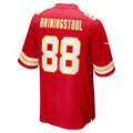 Jdoa KC.Chiefs #88 Jake Briningstool Red Team Game Jersey