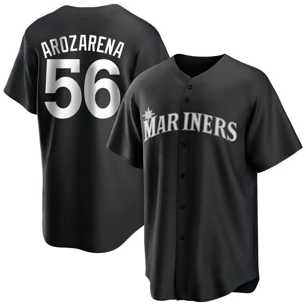 S.Mariners #56 Randy Arozarena Player Black Home Limited Jdoa Stitched Jerseys