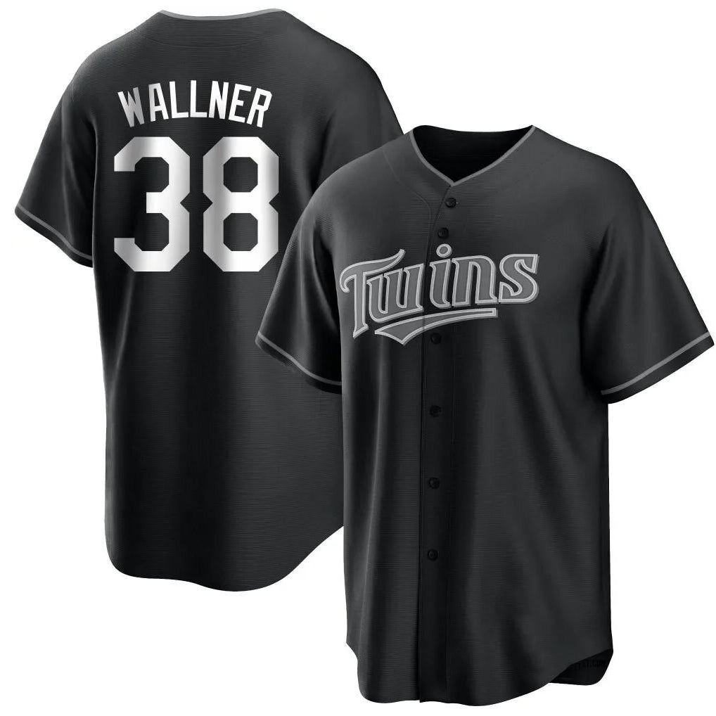 M.Twins #38 Matt Wallner Player Black Home Game Jdoa Stitched Jerseys