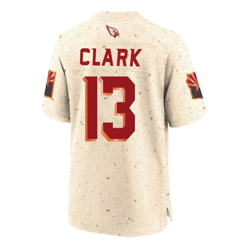 A.Cardinals #13 Kei'Trel Clark Player Cream Rivalries Collection Game Jdoa Stitched Jerseys