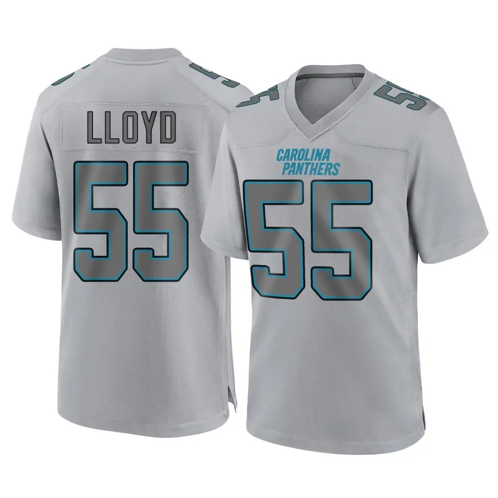 C.Panthers #55 Devin Lloyd Player Gray Atmosphere Fashion Game Jdoa Stitched Jerseys