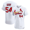 St. Louis Cardinals #54 Sonny Gray Player White Home Limited Elite Jdoa Stitched Jerseys