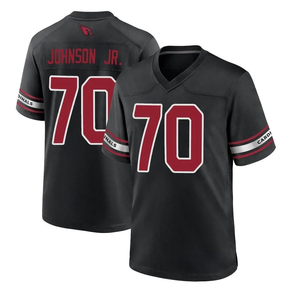 A.Cardinals #70 Paris Johnson Jr. Player Black Alternate Game Jdoa Stitched Jerseys