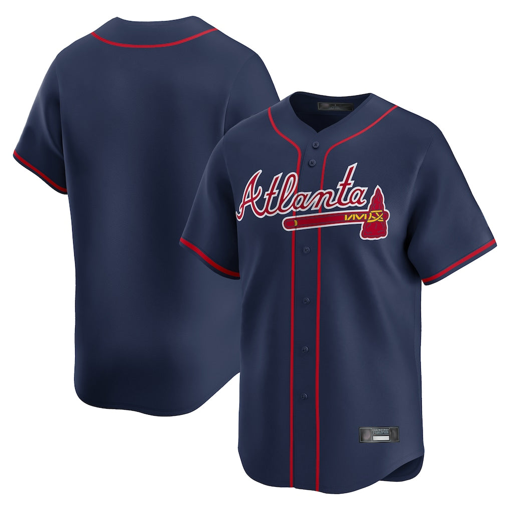 A.Braves ## Braves Blank Player Navy Limited Home Game Jdoa Stitched Jerseys