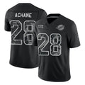 M.Dolphins #28 De'Von Achane Player Black Limited 2026 Salute to Service Home Game Jdoa Stitched Jerseys