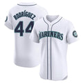 S.Mariners #44 Julio Rodriguez Player White Home Limited Elite Jdoa Stitched Jerseys