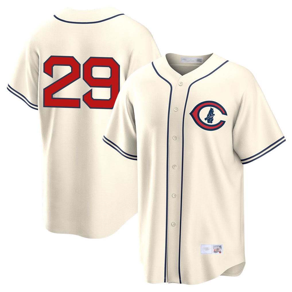 C.Cubs #29 Michael Busch Player Cream Field of Dreams Home Game Jdoa Stitched Jerseys