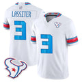 H.Texans #3 Kamari Lassiter Player Whtie 2026 Rivalries Vapor Limited Home Game Jdoa Stitched jerseys