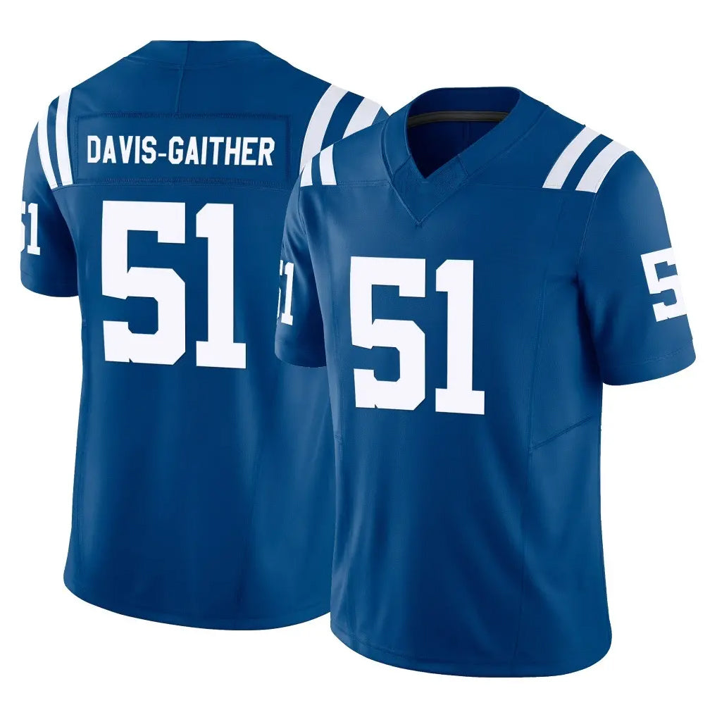 IN.Colts #51 Akeem Davis-Gaither Player Royal Limited Vapor F.U.S.E. Home Game Hdoa Stitched Jerseys