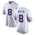 B.Bills #8 Terrel Bernard Player White Alternate Game Jdoa Stitched Jerseys