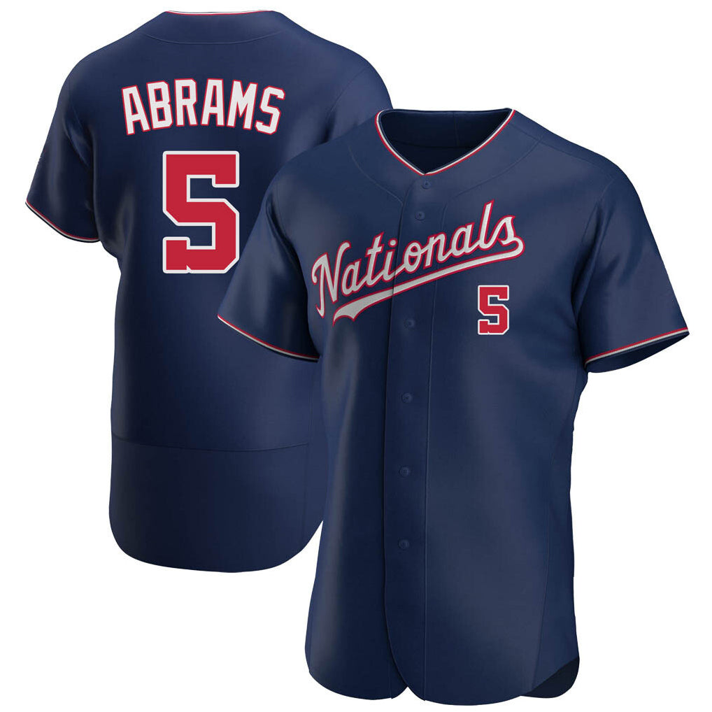 W.Nationals #5 CJ Abrams Player Navy Alternate Elite Jdoa Stitched Jerseys