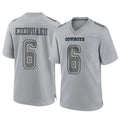 D.Cowboys #6 Donovan Ezeiruaku Player Gray Atmosphere Fashion Home Game Jdoa Stitched Jerseys