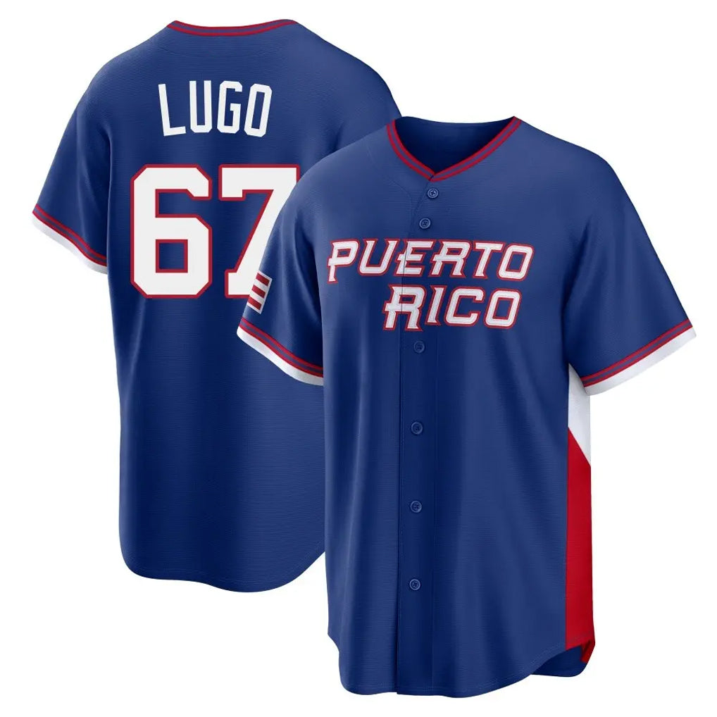 KC.Royals #67 Seth Lugo Player Navy 2026 World Classic Home Jdoa Stitched Jerseys