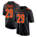 C.Bengals #29 Kyle Dugger Player Black Fashion Game Jdoa Stitched Jerseys