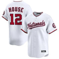 W.Nationals #12 Brady House Player White Alternate Limited Game Jdoa Stitched Jerseys
