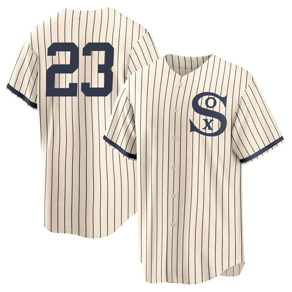 C.White Sox #23 Andrew Benintendi Player Cream Field of Dreams Home Game Jdoa Stitched Jerseys