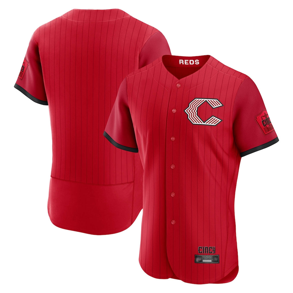 C.Reds ## Red Blank Player Red 2026 City Connect Limited Elite Home Jdoa Stitched Jerseys