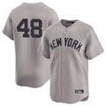 NY.Yankees #48 Paul Goldschmidt Player Gray Limited Home Jdoa Stitched Jerseys