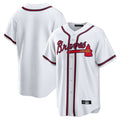 A.Braves ## Braves Blank Player White Home Game Jdoa Stitched Jerseys