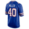 Jdoa B.Bills #40 Von Miller Royal Game Jersey
