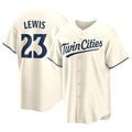 M.Twins #23 Royce Lewis Player Cream Game Limited Home Jdoa Stitched Jerseys