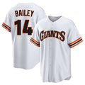 SF.Giants #14 Patrick Bailey Player White Home Game Jdoa Stitched Jerseys