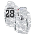 A.Cardinals #28 Andrew Wingard Player Arctic Camo Limited Salute to Service Pullover Hoodies Game Jdoa Stitched Jerseys