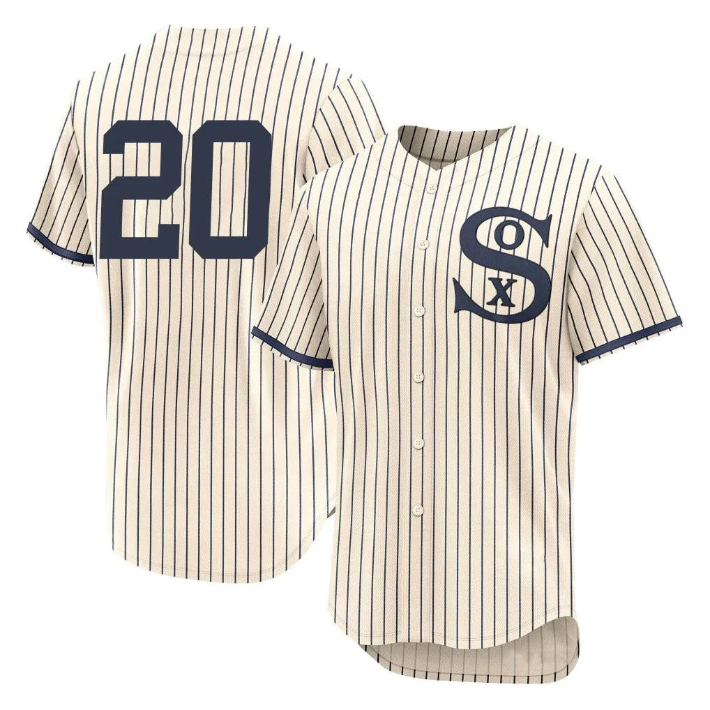 C.White Sox #20 Miguel Vargas Player Cream Field of Dreams Limited Elite Home Jdoa Stitched Jerseys