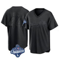 LA.Dodgers #44 Andy Pages Player Black World Series Meet Pitch Fashion T-shirt Jdoa Stitched Jerseys
