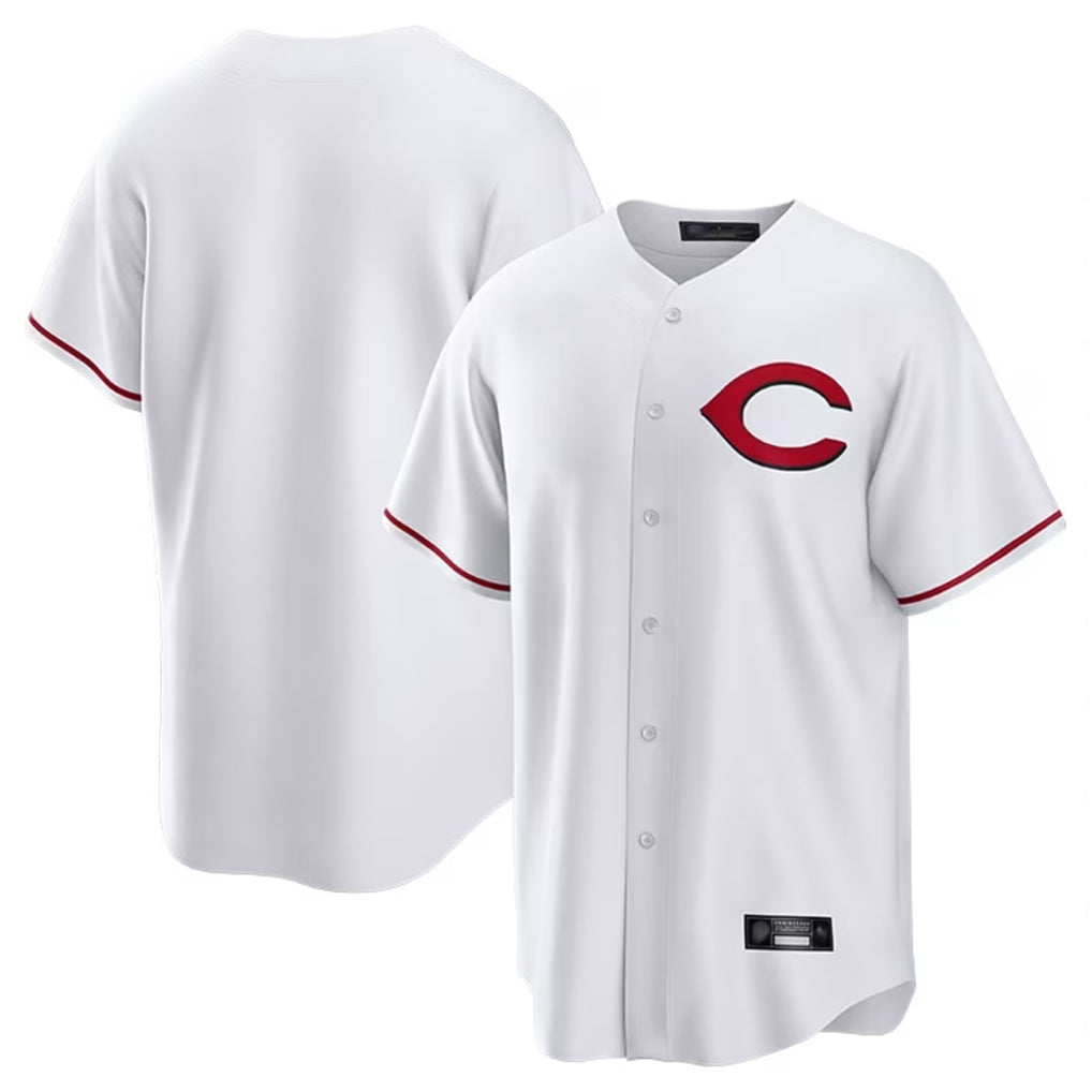 C.Reds ## Red Blank Player White Home Game Jdoa Stitched Jerseys