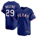 T.Rangers #29 Adrian Beltre Player Royal Home Limited Jdoa Stitched Jerseys