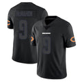 C.Bears #9 Jim McMahon Player Black Impact Limited Game Jdoa Stitched Jerseys