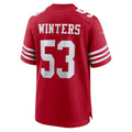 Jdoa SF.49ers #53 Dee Winters Scarlet Team Game Jersey