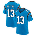 C.Panthers #13 John Metchie III Player Blue Home Game Jdoa Stitched Jerseys