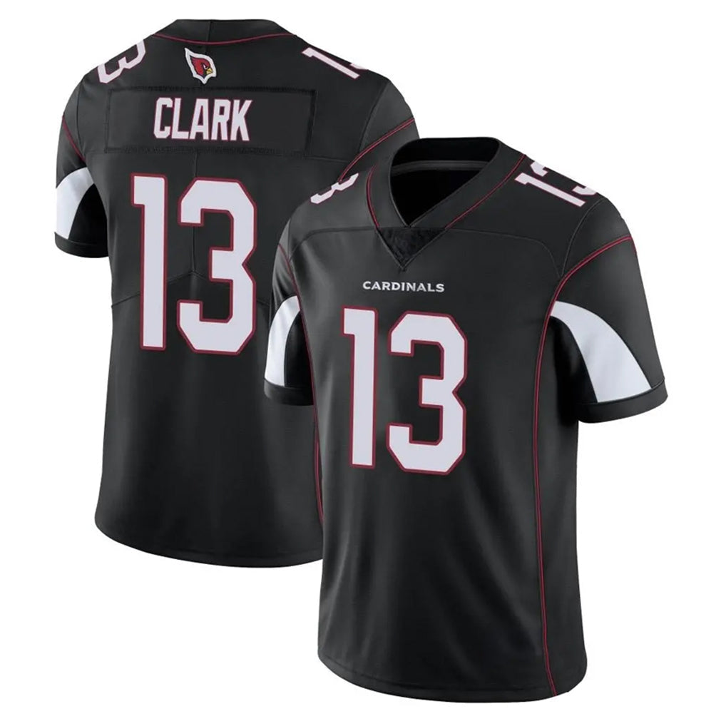 Jdoa A.Cardinals #13 Kei'Trel Clark Player Black Vapor Limited Home Game Stitched Jerseys