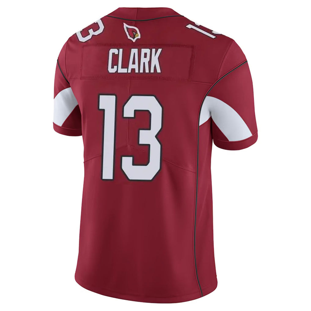 Jdoa A.Cardinals #13 Kei'Trel Clark Player Cardinal Vapor Limited Home Game  Stitched Jerseys